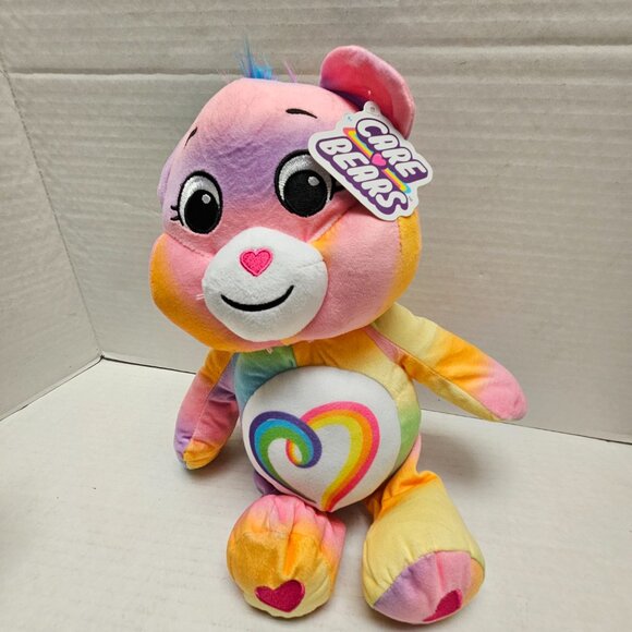 New Care Bears Togetherness Rainbow Heart Love All ❤️2022 Cloudco Basic Fun - Picture 15 of 16